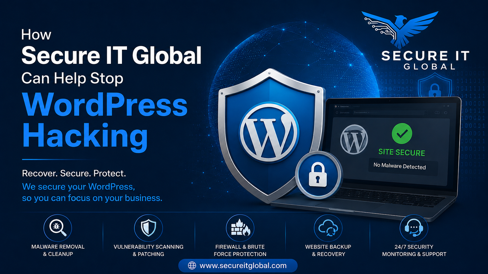 How Secure IT Global Can Help Stop WordPress Hacking