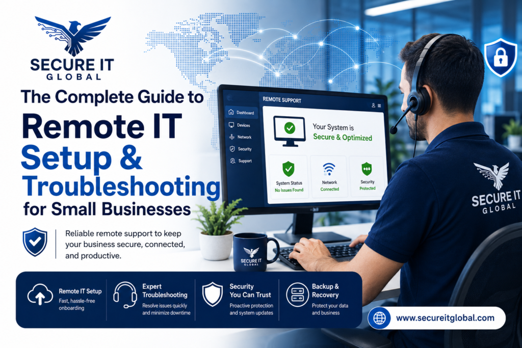 Remote IT Setup & Troubleshooting