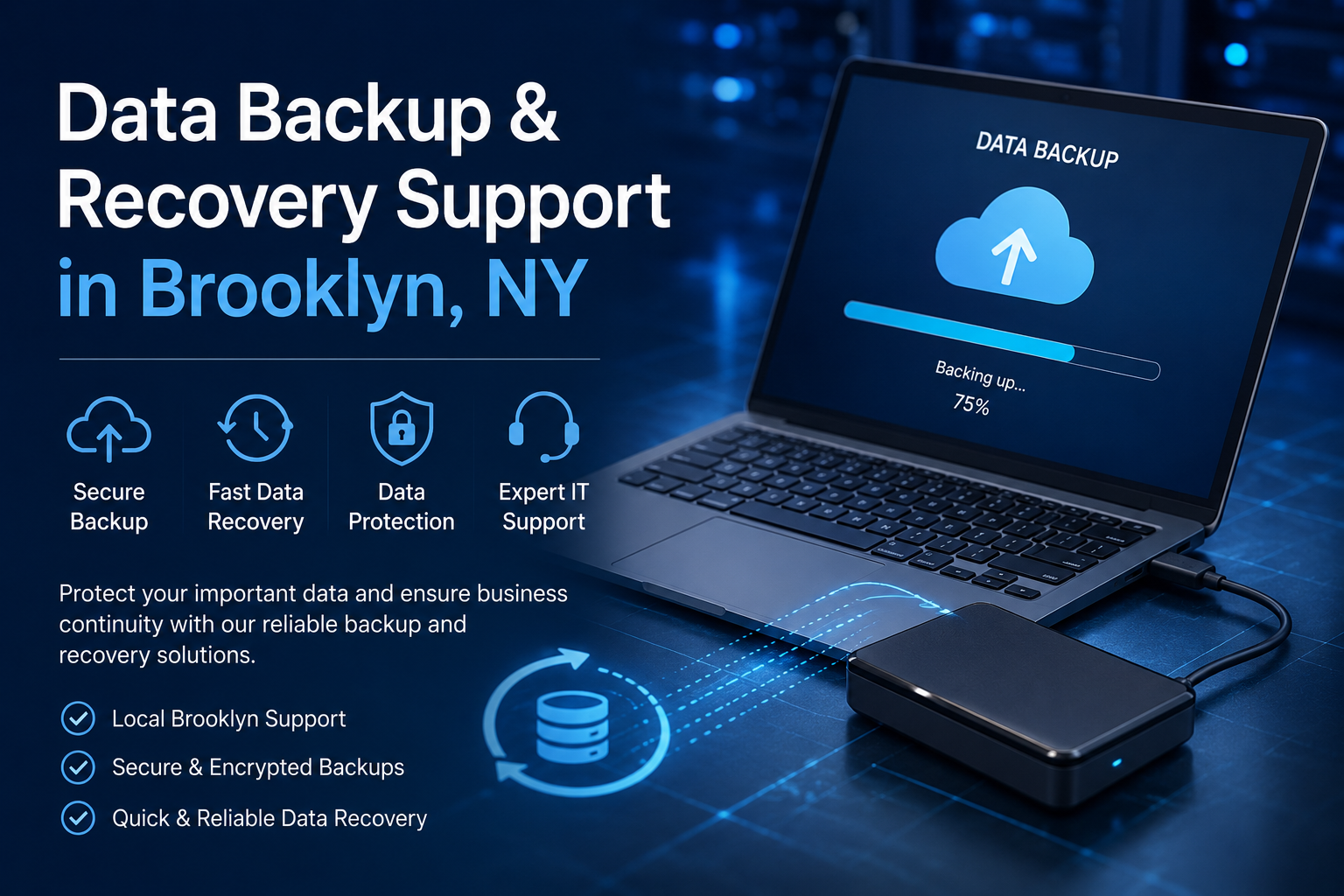 Data Backup & Recovery Support in Brooklyn, NY