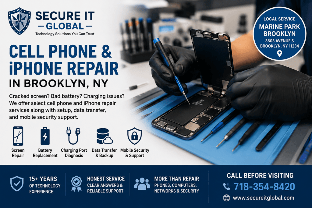 cell phone repair Secure IT Global